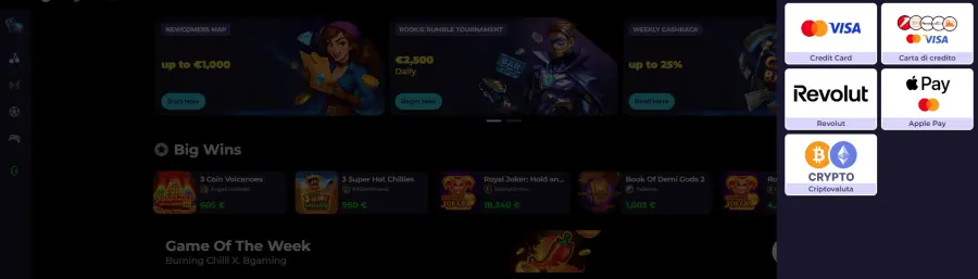 Stort geld en speel direct met extra voordelen!