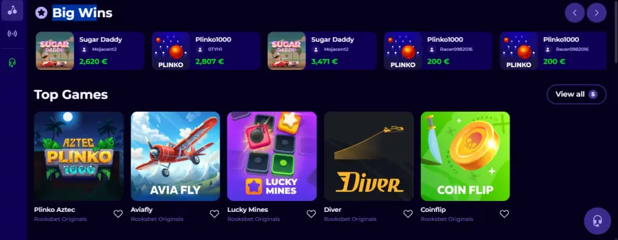 Rooksbet app